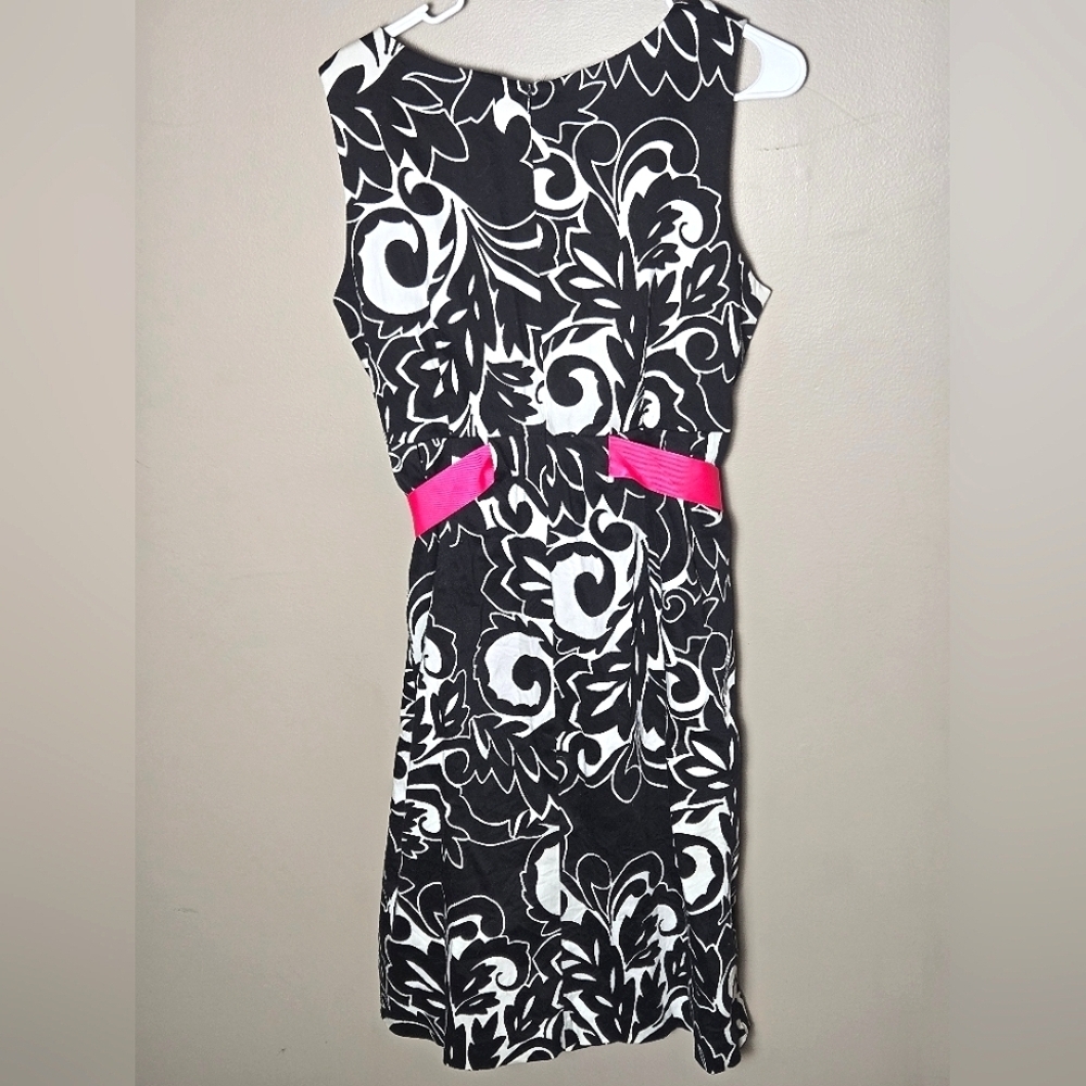 Vintage‎ Y2K Lane Bryant Paisley Maximalist Preppy Luxury Midi Dress, Size 16W - Picture 2 of 3
